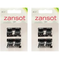 Zansot Clasp 1,5 cm, glossy black - Hair Clips