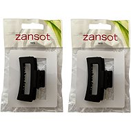 Zansot Clasp 6 cm, matte black 2 pcs - Hair Clips