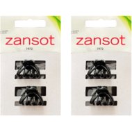 Zansot Octopus clip 2,5 cm, glossy black - Hair Clips