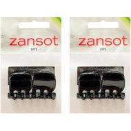 Zansot Tress clip 2,2 cm, glossy black - Hair Clips