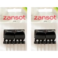Zansot Tress clip 2,2 cm, matte black - Hair Clips
