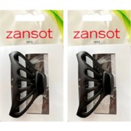 Zansot Curved clip 7 cm, matte black - Hair Clips