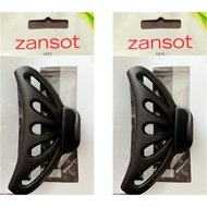 Zansot Clasp Curved Large 9,5 cm, matte black - Hair Clips