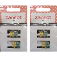 Zansot Baby clip, yellow - Sponka do vlasů pro děti