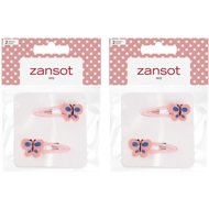 Zansot Baby Butterfly Clip, powder - Hair Clips