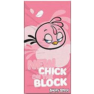 Osuška Angry Birds Stella růžová 70/140 - Osuška