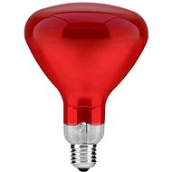 Avide Premium infrared incandescent bulb E27 100W 125mm solid red - Infrared Light Bulb
