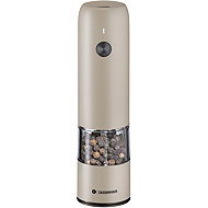 Zassenhaus KÖLN Electric Pepper Mill, USB, 14cm, Grey - Spice Grinder