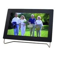 10" LED LCD Photo Frame Q.MEDIA black, 1024x600, card reader, USB host - Digital Photo Frame