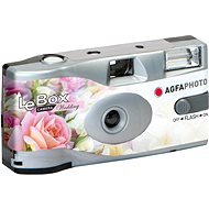 AgfaPhoto Disposable camera LeBox Wedding Flash 400/27 - Single-Use Camera