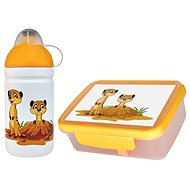 HEALTHY BREAD Healthy snack + Bottle 0,5 l SURIKATY, set - Lunch Box