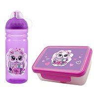 GESUNDE FLASCHE Gesunder Snack + Flasche 0,7 l EULE, Set - Lunchbox