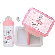 HEALTHY BOTTLE gesunder Snack + gesunde Flasche 0,5 l BALERINE Set - Lunchbox