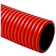 Double jacket, 450N, 52/63 mm, 50 m, red, KOPOFLEX - Cable Organiser