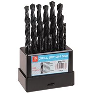 Metal drill, SET, HSS, 1 - 10 mm, 19 pcs - Drill Set