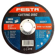Metal cutting wheel O 125 x 1,2 x 22,2 mm, FESTA - Cutting Disc