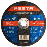 Metal cutting wheel O 150 x 2,5 x 22,2 mm, FESTA - Cutting Disc