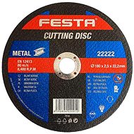 Metal cutting wheel O 180 x 2.5 x 22.2 mm, FESTA - Cutting Disc