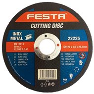 Metal cutting wheel O 125 x 1,0 x 22,2 mm, FESTA - Cutting Disc