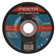 Metal grinding wheel O 115 x 6,4 x 22,2 mm, FESTA - Grinding Wheel