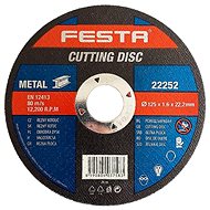 Metal cutting wheel O 125 x 1,6 x 22,2 mm, FESTA - Cutting Disc