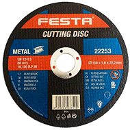 Metal cutting wheel O 150 x 1,6 x 22,2 mm, FESTA - Cutting Disc
