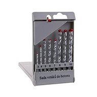 Vrták do betonu, SET, 3 – 10 mm, 8 ks, plast - Drill Set