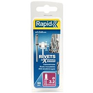RAPID Stainless steel rivets INOX, 3,2 x 8 mm, 50 pcs - Rivet