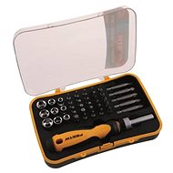Screwdriver with bits + case, 45 pcs - Screwdriver