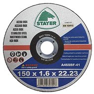 Metal cutting wheel STANDARD T41, O 150 x 1,6 x 22,23 mm, STAYER - Cutting Disc