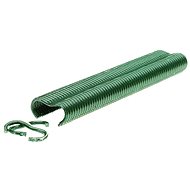 Fence clips VR22, 1100 pcs, green, blister, RAPID - Fence Staples