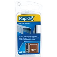 Staples Black&Decker, 970/12 mm, 672 pcs, blister, RAPID - Heavy-Duty Staples