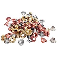 Eyelets 3 colours, 4 mm, 100 pcs, blister, RAPID - O-Ring