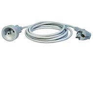 Extension cable, 5m / 250V, white - Extension Cable