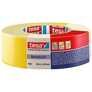 Textile repair tape 4662 Betonband, 50 m x 48 mm, yellow - Duct Tape