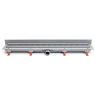 Žlab podlahový lineární ke stěně 750 mm, D 40 mm, boční, basic mat - Sprchový žlab