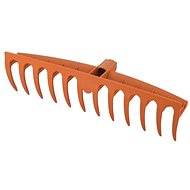 Hrábě plastové, 12 zubů, 410 mm, click - Rake