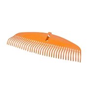 Plastic rake, 35 slats, 760 x 310 mm, click - Rake