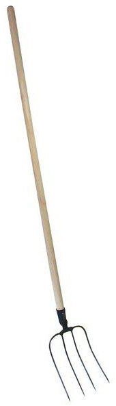 J. A. D. TOOLS Fork 4 tines with handle 130 cm - Pitchfork