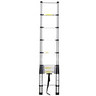 Aluminium telescopic ladder 3.8 m, 13 rungs - Ladder