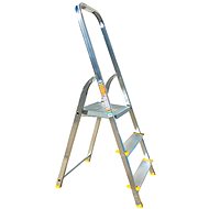 ALVE 1913 Aluminium single-sided racks, 3 rungs - Stepladder