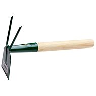 Flat broom 2 teeth, with handle 25 cm, FED - Hoe