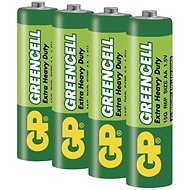 GP Zinc Air Battery Greencell AA (R6), 4 pcs - Disposable Battery