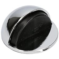 Door stop, O 45 x 24 mm, self-adhesive, chrome - Doorstop