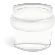 Door stop, O 38 x 30 mm, transparent, self-adhesive - Doorstop