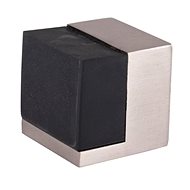 Door stop, 40 x 40 mm, satin nickel - Doorstop
