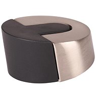Door stop, O 46 x 26 mm, matt nickel - Doorstop