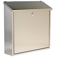 Stainless steel mailbox, 360 x 360 x 100 mm - Mailbox
