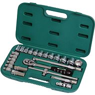 Set PROFI, 25 pcs, 1/2", plastic cover, CrV, FESTA - Socket Wrench Set