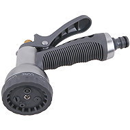 Pistol 7 functions DELUX, metal - Garden Hose Nozzle